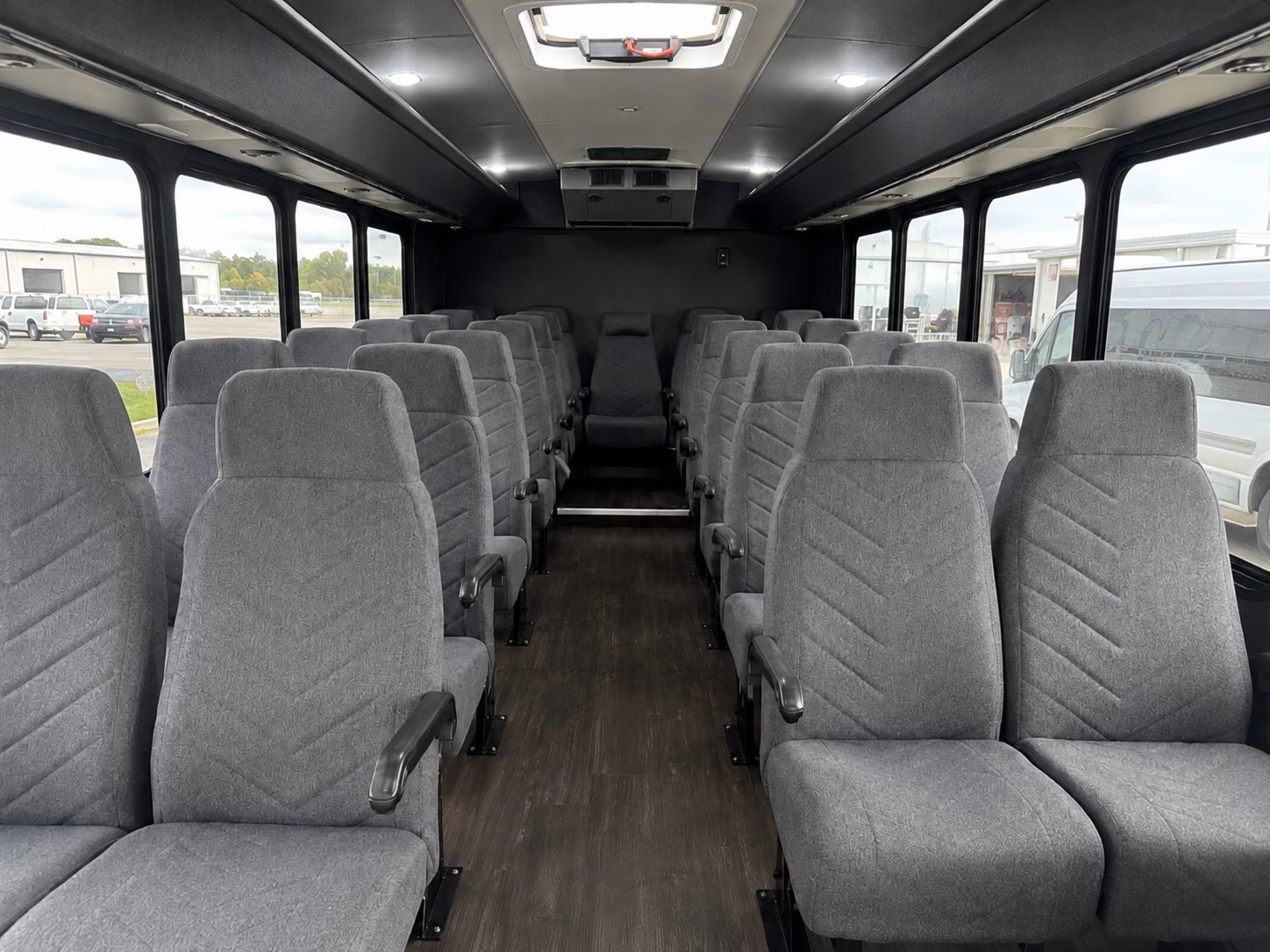 inglewood 18 passenger minibus interior
