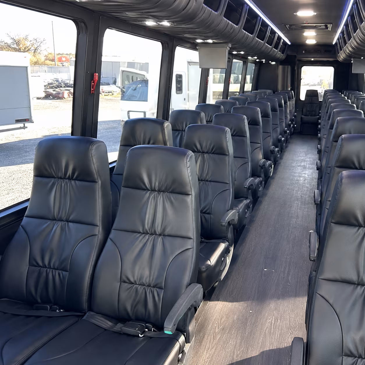 inglewood 25 passenger minibus interior