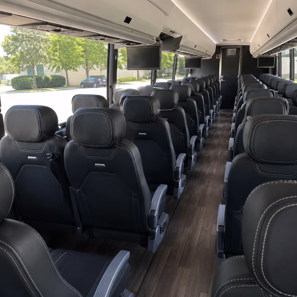 inglewood charter bus inside