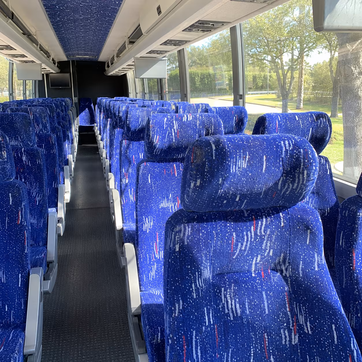 inglewood charter bus interior
