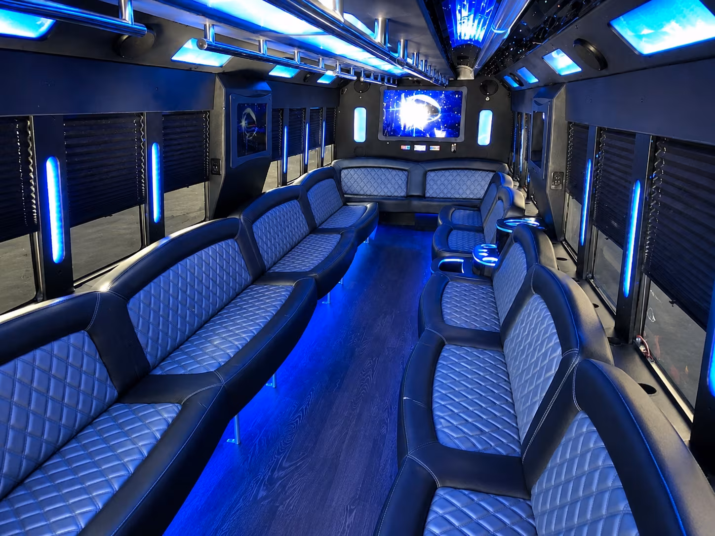 party bus rentals for inglewood prom night on the sofi stadium strip